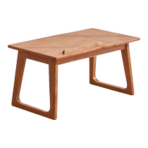 Table détude de lit Solide Wood Kang Table Bed Table Bed tatami table de thé table de thé domestique à table courte Balcony Floating Window small tea table