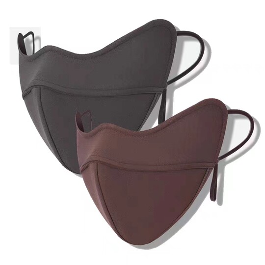 Cold-proof face mask, three-dimensional warm and breathable sun protection winter