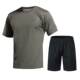 Jihua 3538 genuine physical fitness clothing short-sleeved training clothing