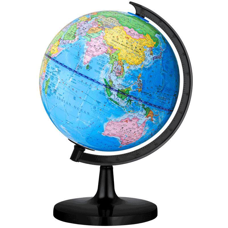 Large globe for students with lights that can illuminate for teaching