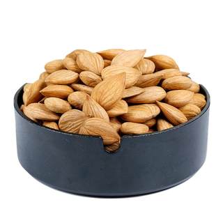 山之妙大杏仁500g生熟甜南原味新鲜坚果干果片散装零食无烘焙添加