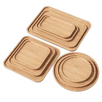 Solid wood pallet manufacturer direct sales nanzhu barbecue wooden tray