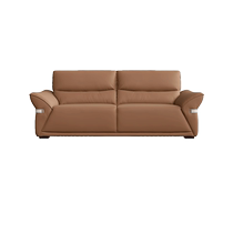 Chivas Cream Retro Style Technological Fabric Sofa Living Room Straight Three-Seater Small Apartment Fabric Sofa 2117