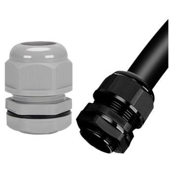 High-end threaded pa66 nylon clan head ip69 waterproof