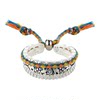SERENESS pastoral pastoral graffiti ring (wide) sterling silver original design open ring silence