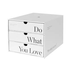 MOREOVER original paper storage box desktop drawer-type organization box office dormitory sundry multi-layer storage