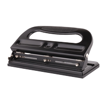 Kedeyou 9633 heavy-duty 3-hole punch machine plus size 30 hole opener three-hole loose-leaf multi-functional hole spacing adjustable office hole punching file voucher A4 paper document manual binding device