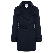 Heavy Limited Edition] EP Yaying Womens Pure Cashmere Waist Woolen Coat Jacket Same as the Shopping Mall 8512A
