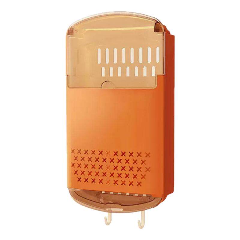Chopstick storage box household high-end 2026 chopstick cage kitchen storage drain rack spoon chopstick barrel wall-mounted