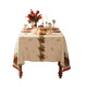 Christmas tablecloth light luxury high-end atmosphere red Christmas theme decorative tablecloth waterproof coffee table cover