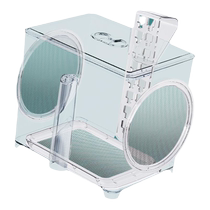 Fish tank hatching box acrylic breeding box small fry and juvenile fish isolation box female fish guppy multi-functional incubator