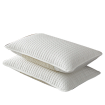 MUJI cotton pillowcase pillow core protective layer household anti-head oil and dirt pillow core pillow anti-sweat protection set