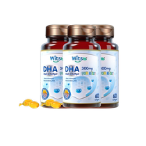 (Self-operated) witsbb health algae oil dha infant multi-effect DHA sensitive baby children algae oil * 3 bottles