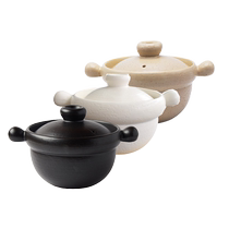 (Self-operated) Japanese imported Dudu pot eternal earthenware pot clay casserole stew soup pot clay pot rice stone pot