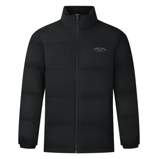 361 cotton clothing men's clothing 2025 new warm winter tops stand collar short cotton clothing loose casual jacket men