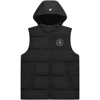 Xtep hooded down vest ຂອງແມ່ຍິງດູໃບໄມ້ລົ່ນແລະລະດູຫນາວກິລາໃຫມ່ແລ່ນ jacket ອົບອຸ່ນ vest top coat