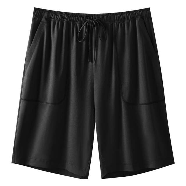 Three-gun shorts Modal men's cool pajama pants elastic