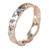 Donghai Shijia 999 pure silver broken ice ring