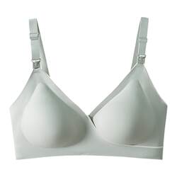 Nursing Bra, Maternity Bra, Pregnancy and Postpartum Underwear, Front-Opening, Cross-Over, Customizable Cut, Comfortable Sleep Bra, Thin and Supportive