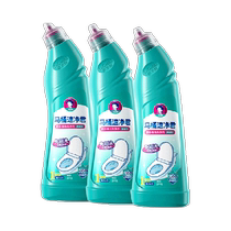Roujingji Toilet Cleaner Toilet Cleaning Spirit Powerful Decontamination Toilet Deodorization No Scrubbing 500g*3 Bottles