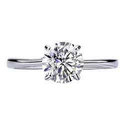 진짜 스털링 실버 18k 가방 골드 D 컬러 Moissanite 다이아몬드 반지
