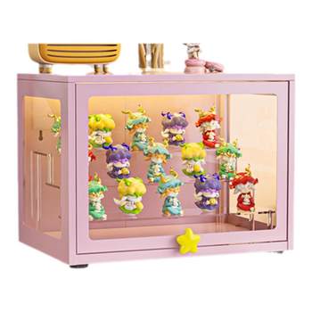 Glass door iron pain cabinet