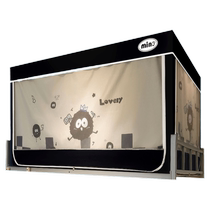 Strong blackout mosquito net college dormitory bed curtain all-in-one dormitory single bed and lower bunk fully enclosed bed curtain new style