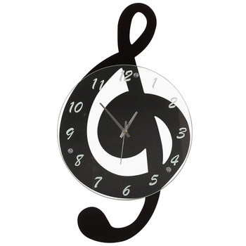 Wall clock tianxida density board glass creative