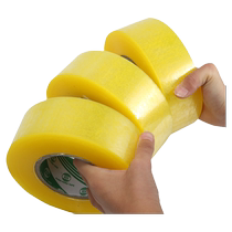 Transparent tape sealing packaging tape express sealing glue logistics sealing glue large roll thickened high-viscosity glue