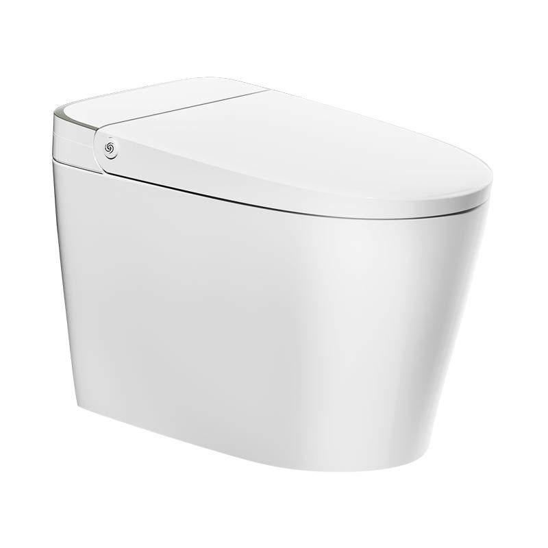 Jomoo zero-pressure brush ring foot-feeling flip-top light smart toilet seat SQ6551