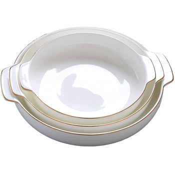 Ins feng phnom penh simple dining plate microwave dish plate