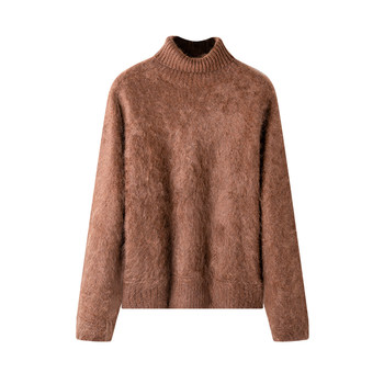 Chunzhu long-sleeved sweater turtleneck 100% cashmere