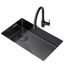 Wrigley Honeycomb Embossed Sink Stainless Steel Nano Kitchen Household Washing Pool Under Counter Basin Handmade Large Single Slot 1768