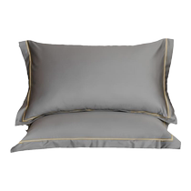 MUJI 100S long-staple cotton pure cotton pillowcases a pair of 48*74cm pillowcases pillowcases pillowcases