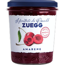 German imports Garry ZUEGG Chelnuts jam 320g × 1 Bottle Black Cherry Jam Yogurt Jam Yogurt Bread Sauce