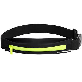 Camel sports waist bag mobile phone bag ultra-thin fitness equipment