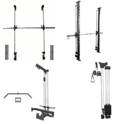 Rep Force Squat Frame Attachments High and Low Pull Aluminum Alloy Pulley Flybird Component Fixed Pulley Movable Pulley Set