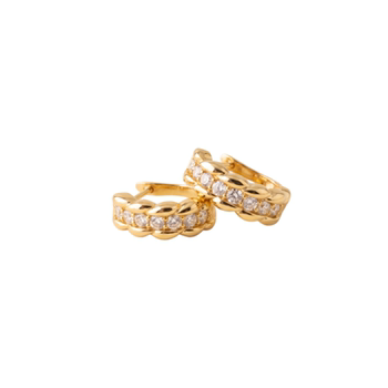 Annemoon wheat ear light luxury versatile ring earrings