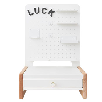 Mozi maozhi desktop vertical hole board storage rack