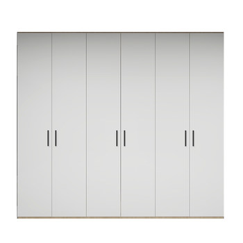 Tata wooden door modern wardrobe entrance large capacity