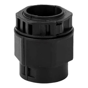 Double-piece corrugated pipe fittings can quickly open hose fittings pa double-open corrugated pipe fittings without wire removal installation