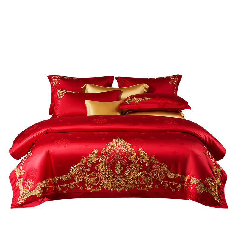 Fu'anna wedding luxury four-piece set