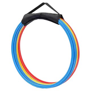 Football training obstacle combination basketball ball control