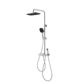 Wrigley shower piano key switch large top sprays water