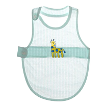 Bellyband bébé demi-dos ventre protection gilet style été mince bébé pur coton nouveau-né bandeau