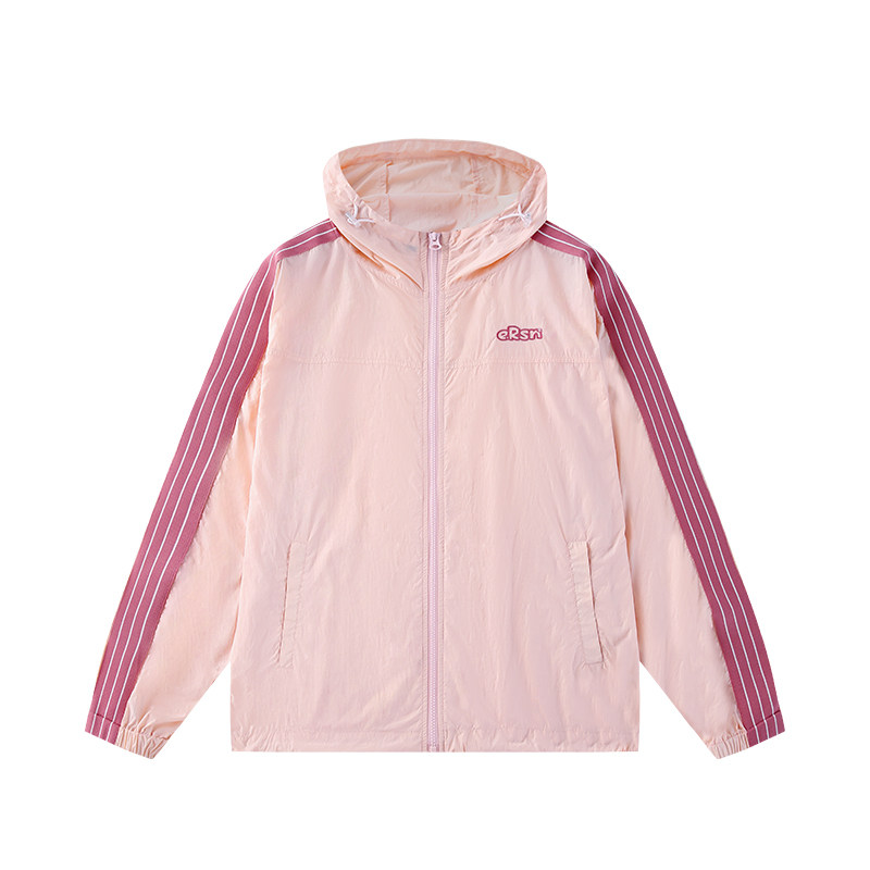Luo Zheng's same style IER striped webbing cool sun protection clothing