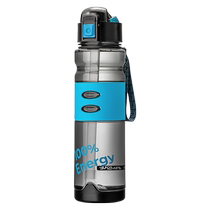 Jianxi sports water cup large capacity boys fitness water bottle female students high temperature resistant plastic water bottle straw cup