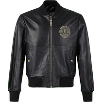 (Auto-exploité) Veste de vol en cuir pour hommes VJC Versace 75GAVP07 CPPS3