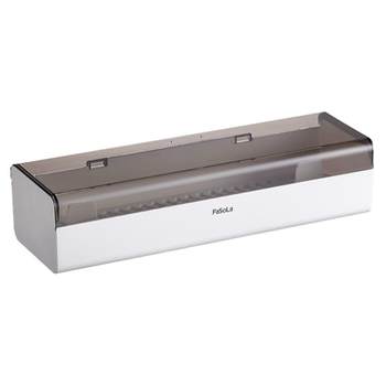 Japanese household chopstick box kitchen flip-top drain chopstick tube plastic with lid dustproof tableware spoon storage box