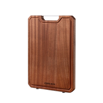 Konbach ebony chopping board mildew-proof and antibacterial household solid wood chopping board double-sided cutting board kitchen food grade